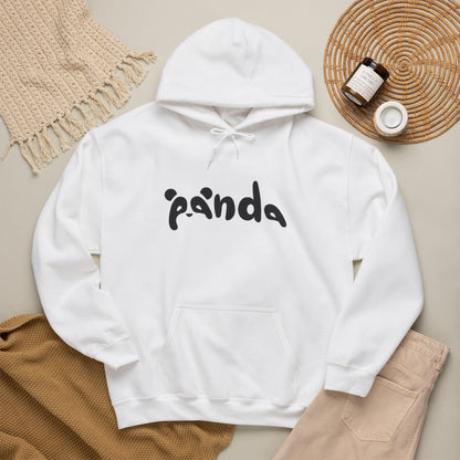 Panda Typography Hoodie
