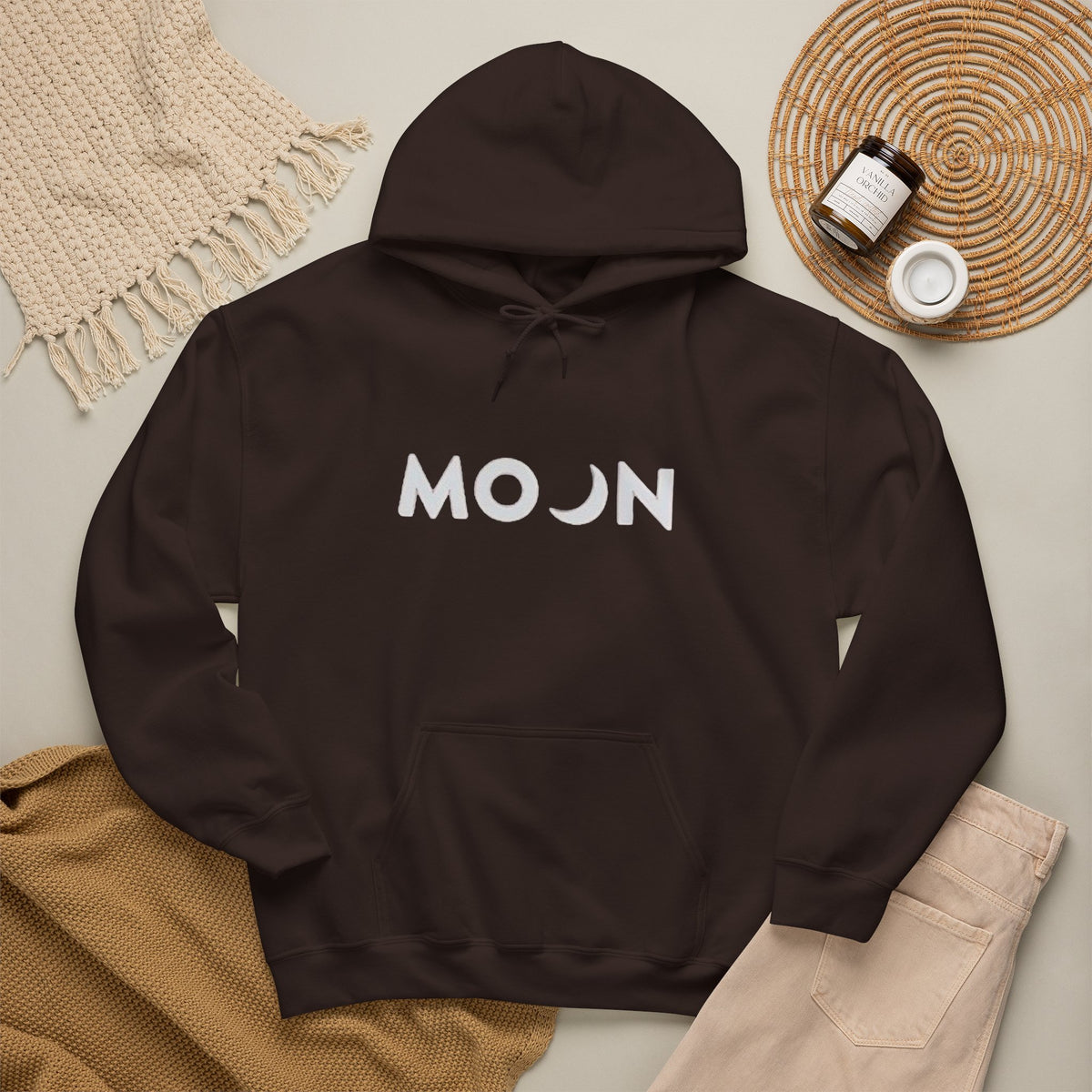 Moon Graphic Hoodie