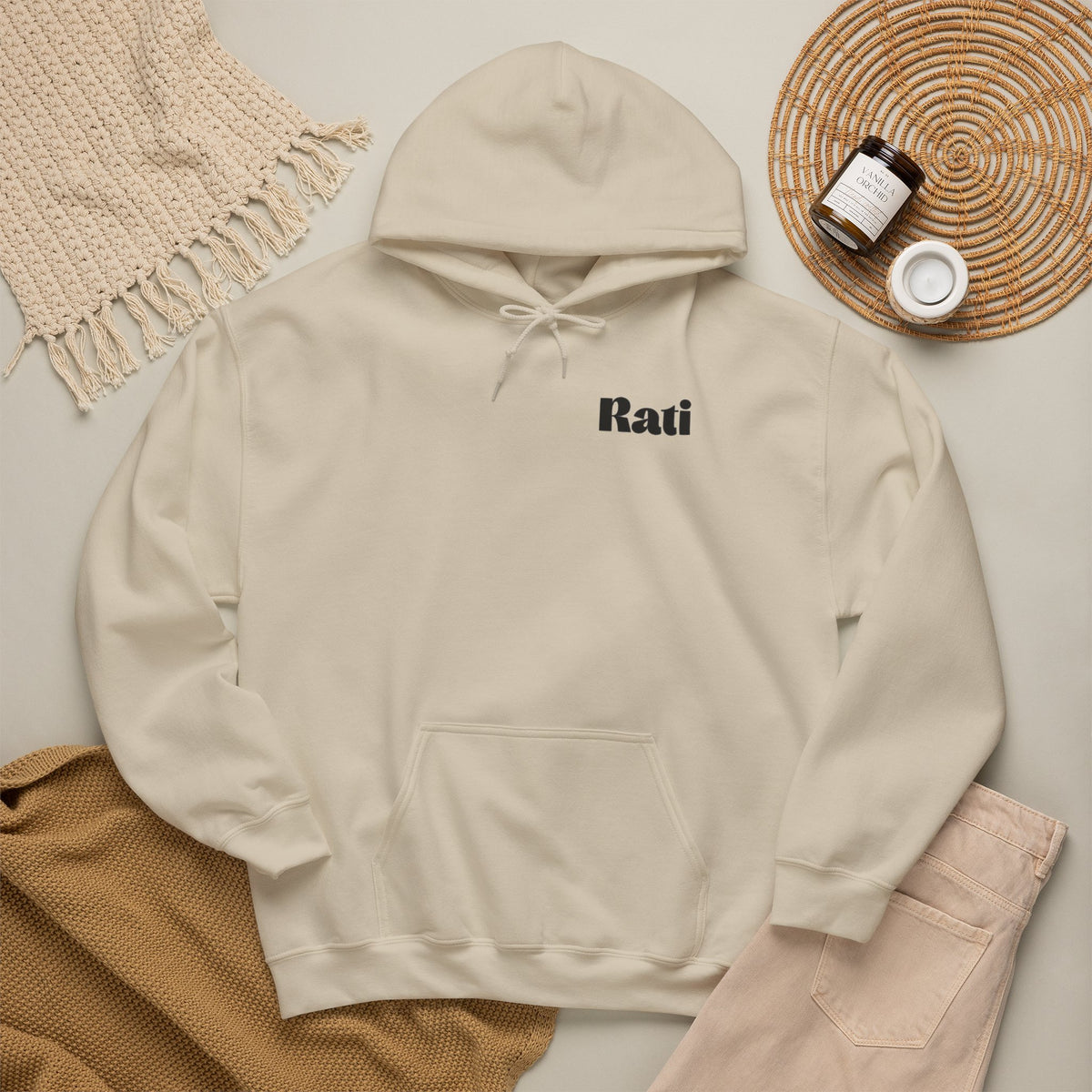 Rati Minimalist Logo Hoodie