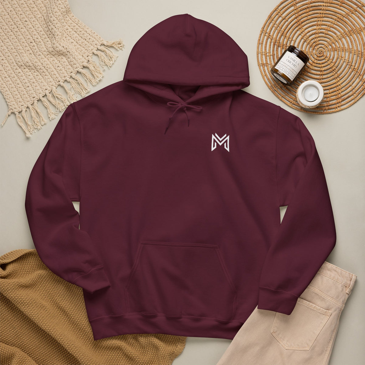 Minimalist M Logo Hoodie