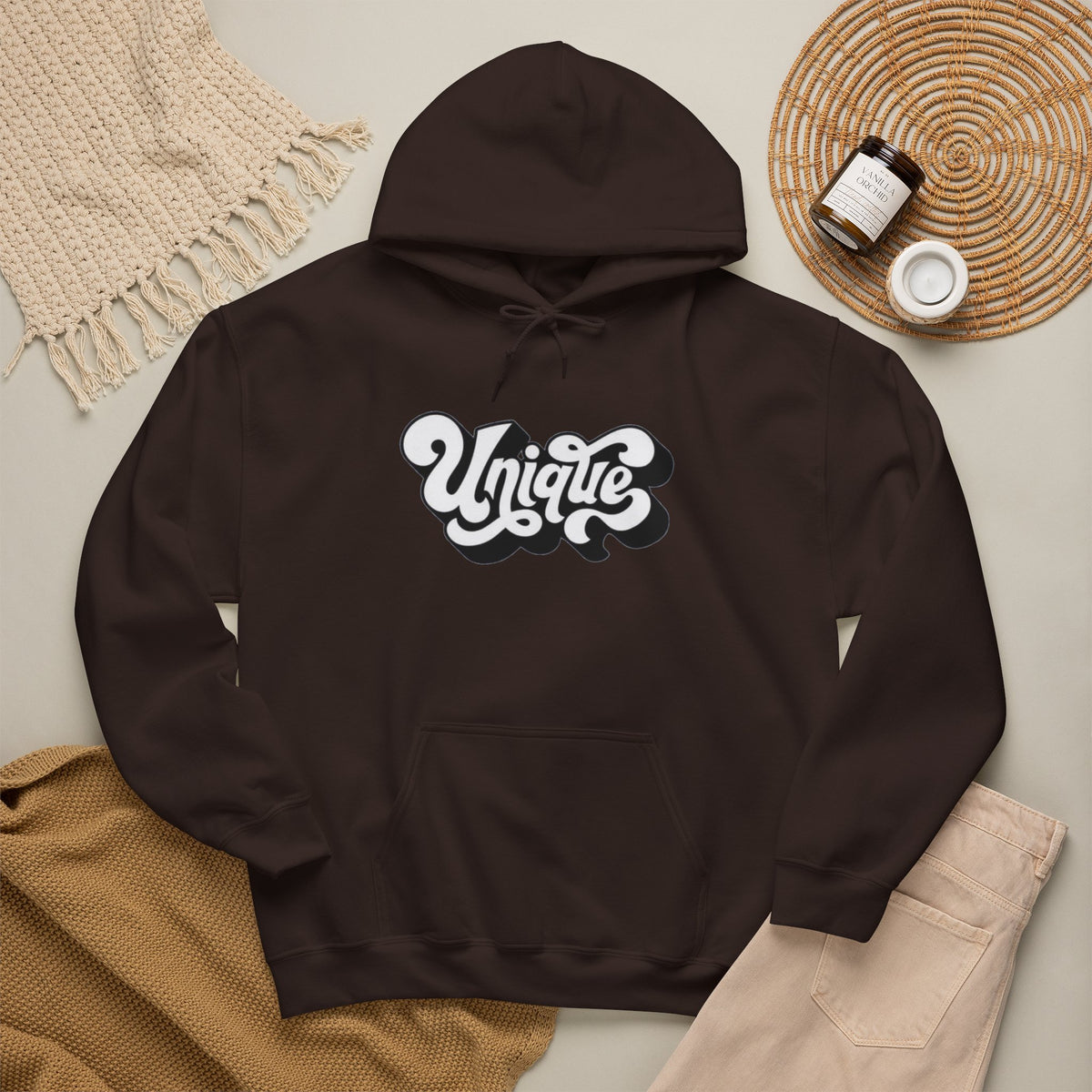 Unique Script Hoodie