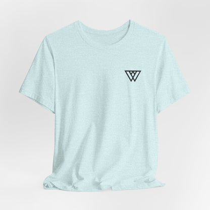 Minimal Geometric 'W' Logo T‑Shirt
