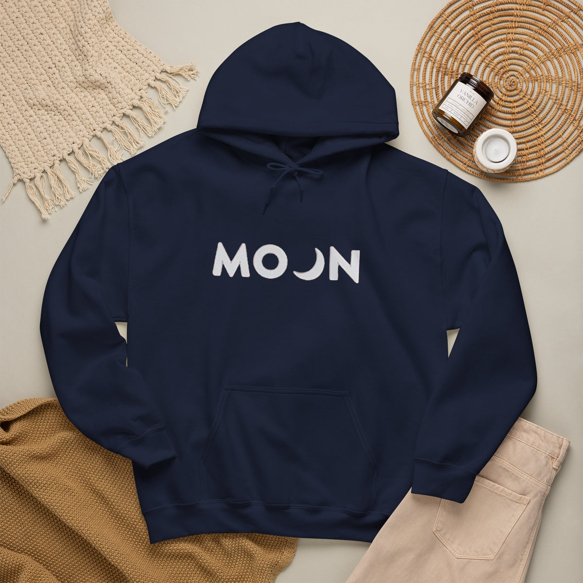 Moon Graphic Hoodie