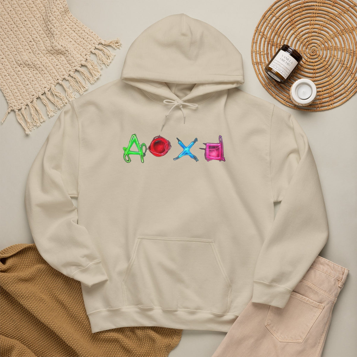 Gamer Symbols Hoodie