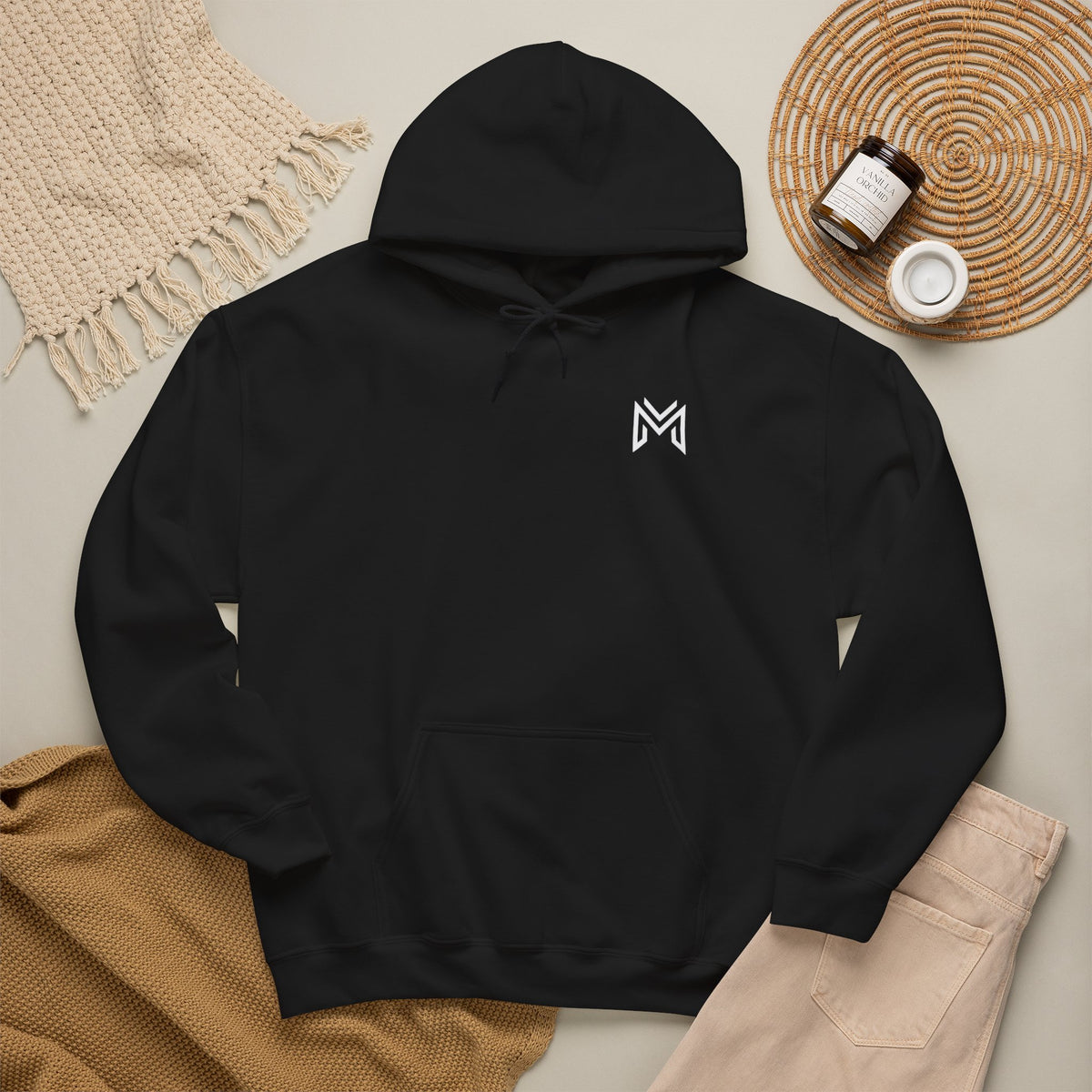 Minimalist M Logo Hoodie