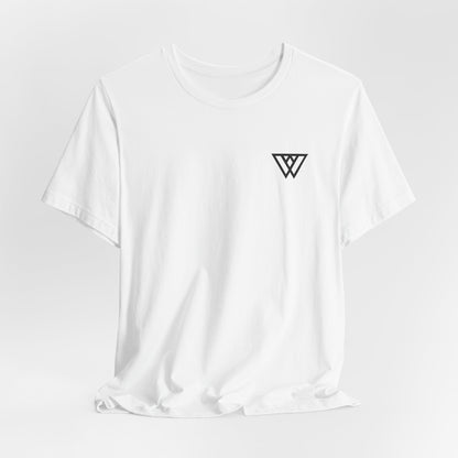 Minimal Geometric 'W' Logo T‑Shirt