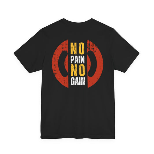 No Pain No Gain Barbell T‑Shirt