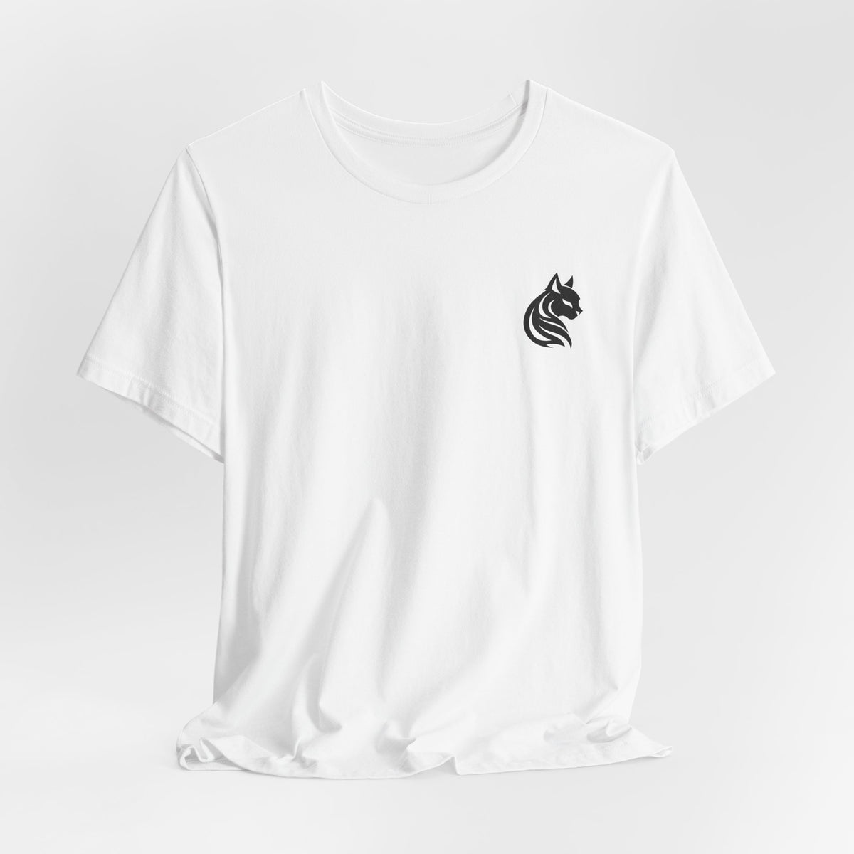 Wolf Head Chest Logo Tee