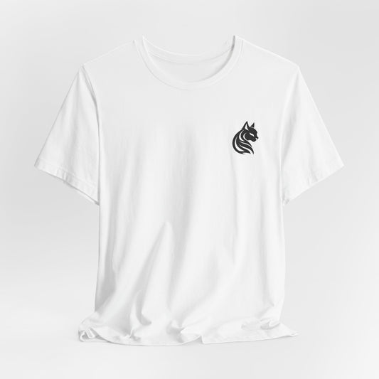Wolf Head Chest Logo Tee