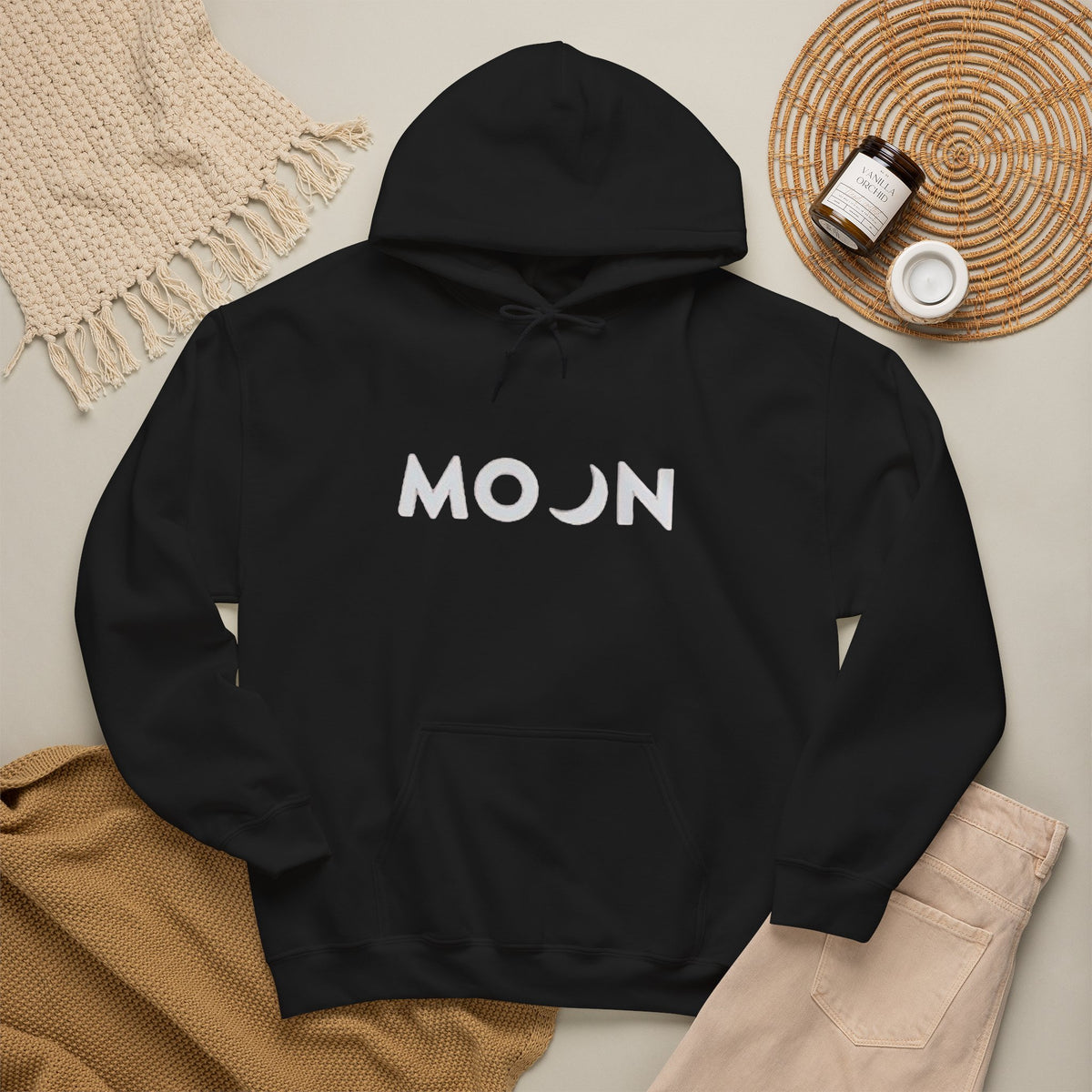 Moon Graphic Hoodie