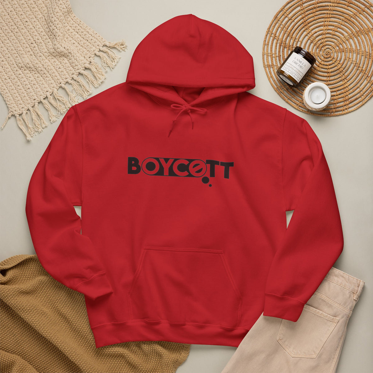 Boycott Graphic Hoodie