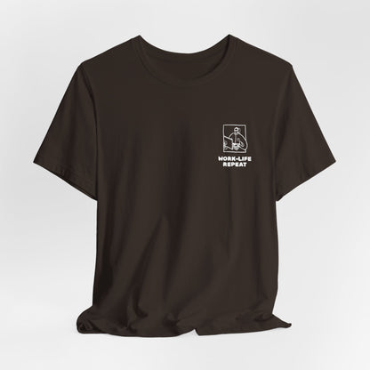 Work-Life Repeat Graphic Tee