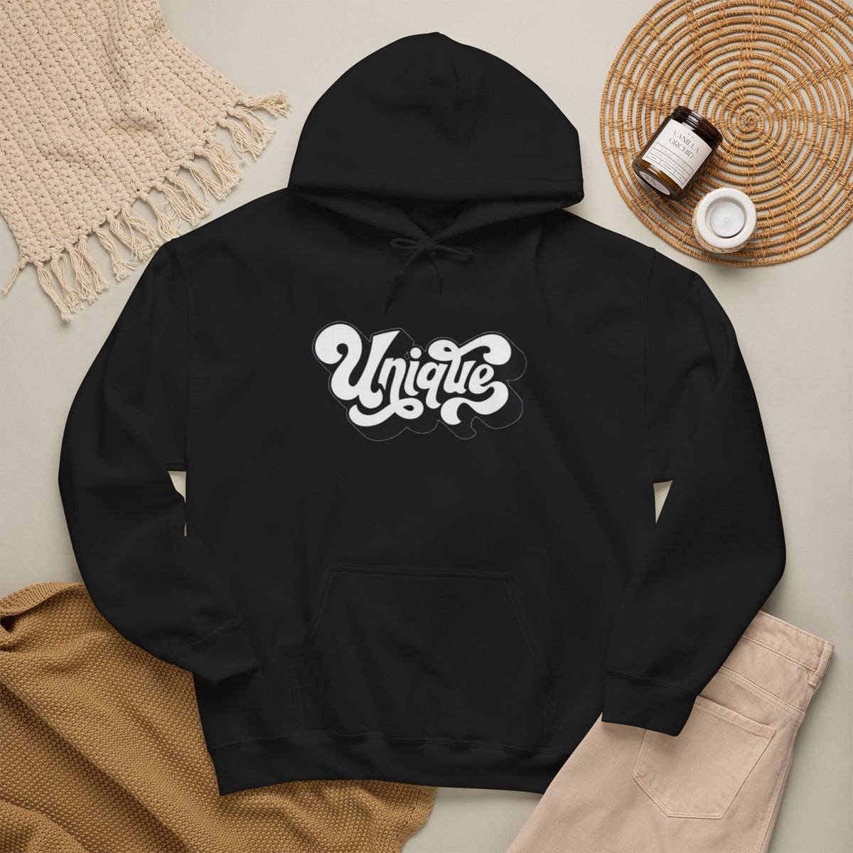 Unique Script Hoodie