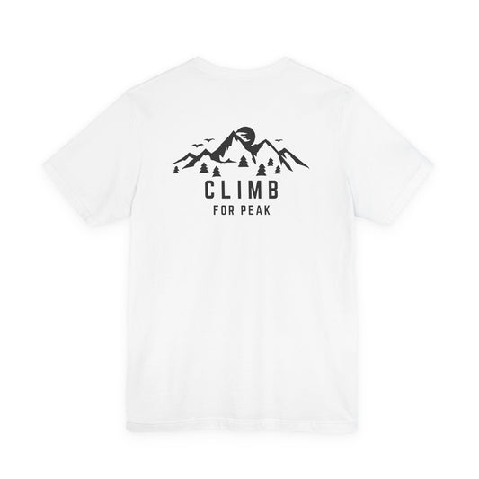 Climb The Peak Mountain Tee