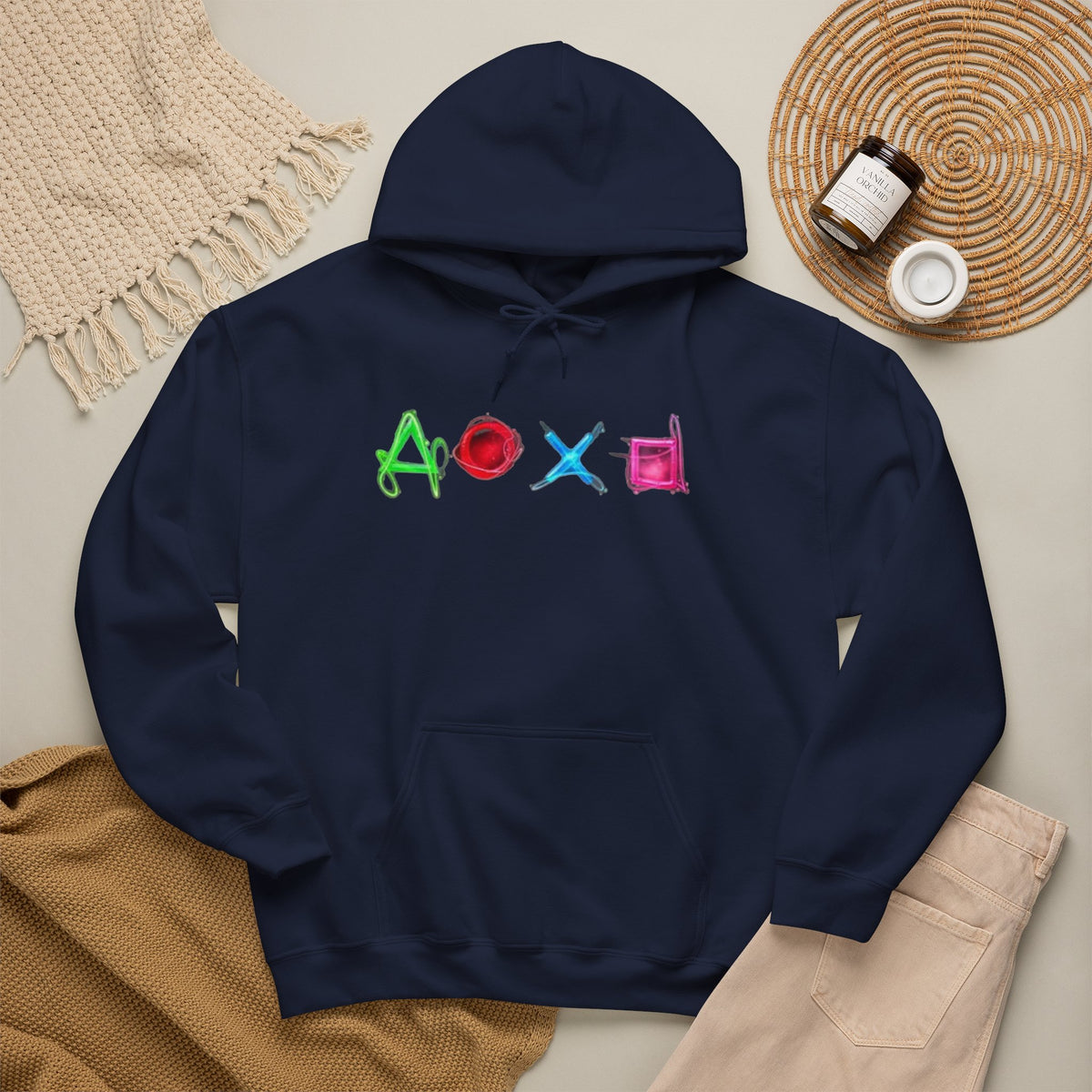 Gamer Symbols Hoodie