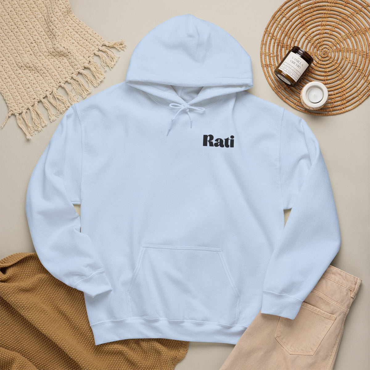 Rati Minimalist Logo Hoodie