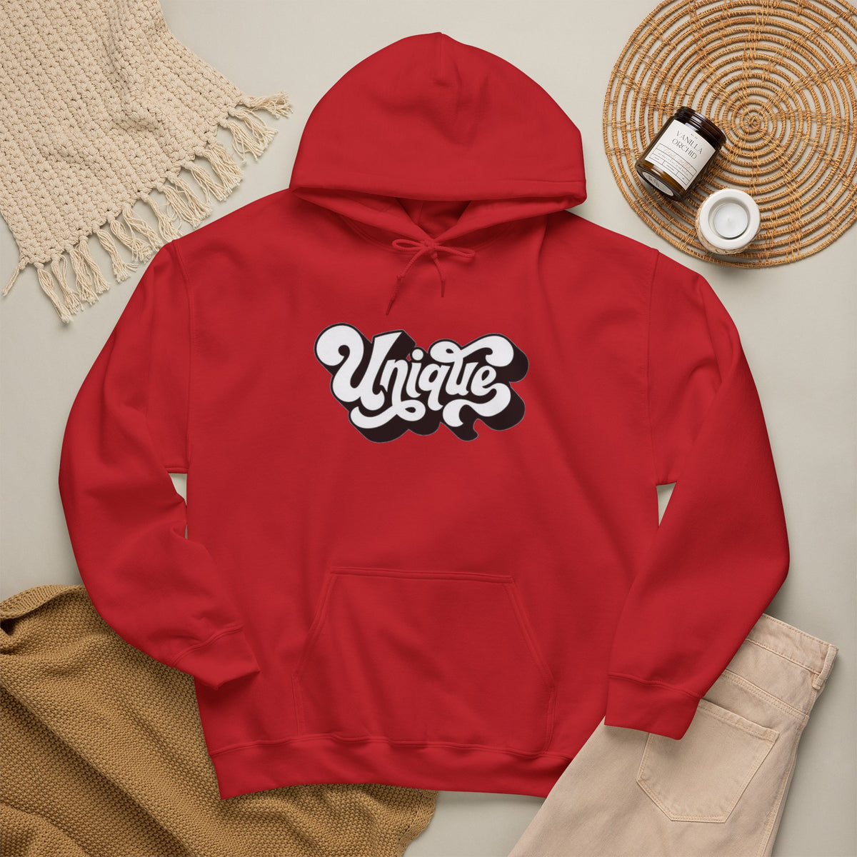Unique Script Hoodie