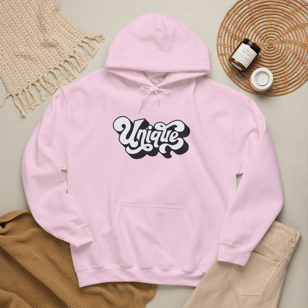 Unique Script Hoodie