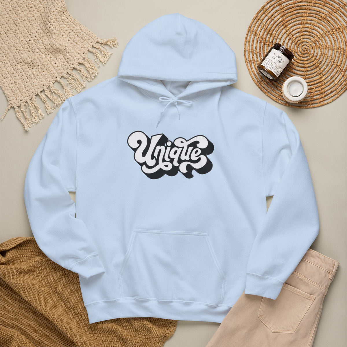 Unique Script Hoodie
